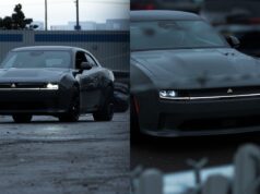 2025 Dodge Charger EV makes surprise (partial) debut